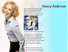 Tablet Screenshot of nancyanderson.name